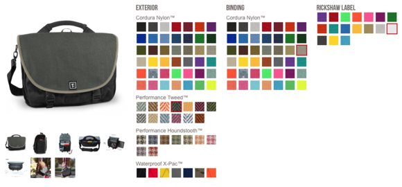 rickshaw bagworks commuter customization
