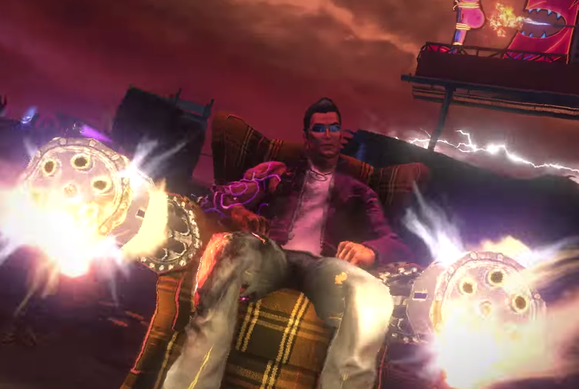 saints row gat out of hell gatling chair