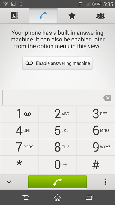 sony dialer