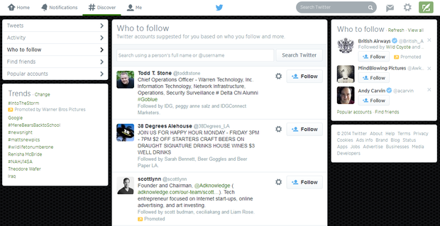 twitter follow