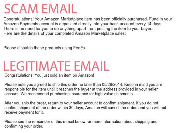 amazon scam images
