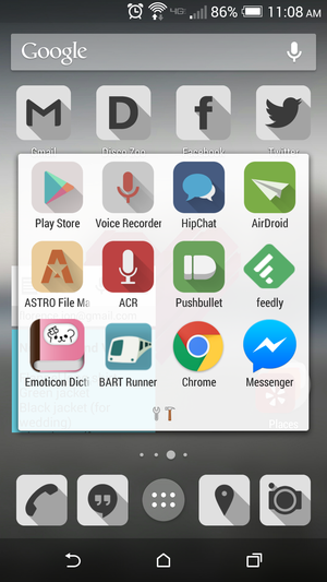 android interface