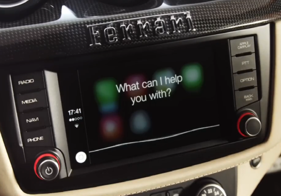 Ferrari Genuine ''Apple CarPlay & Smartphone Integration