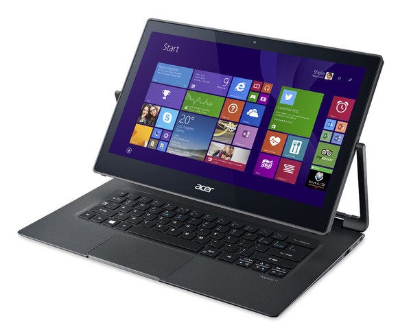 Acer aspire r13 left facing ezel win