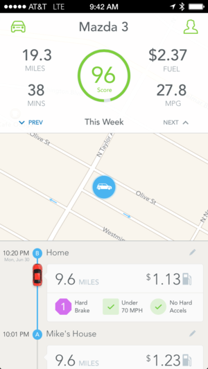 automatic app on phone main screen aug 2014