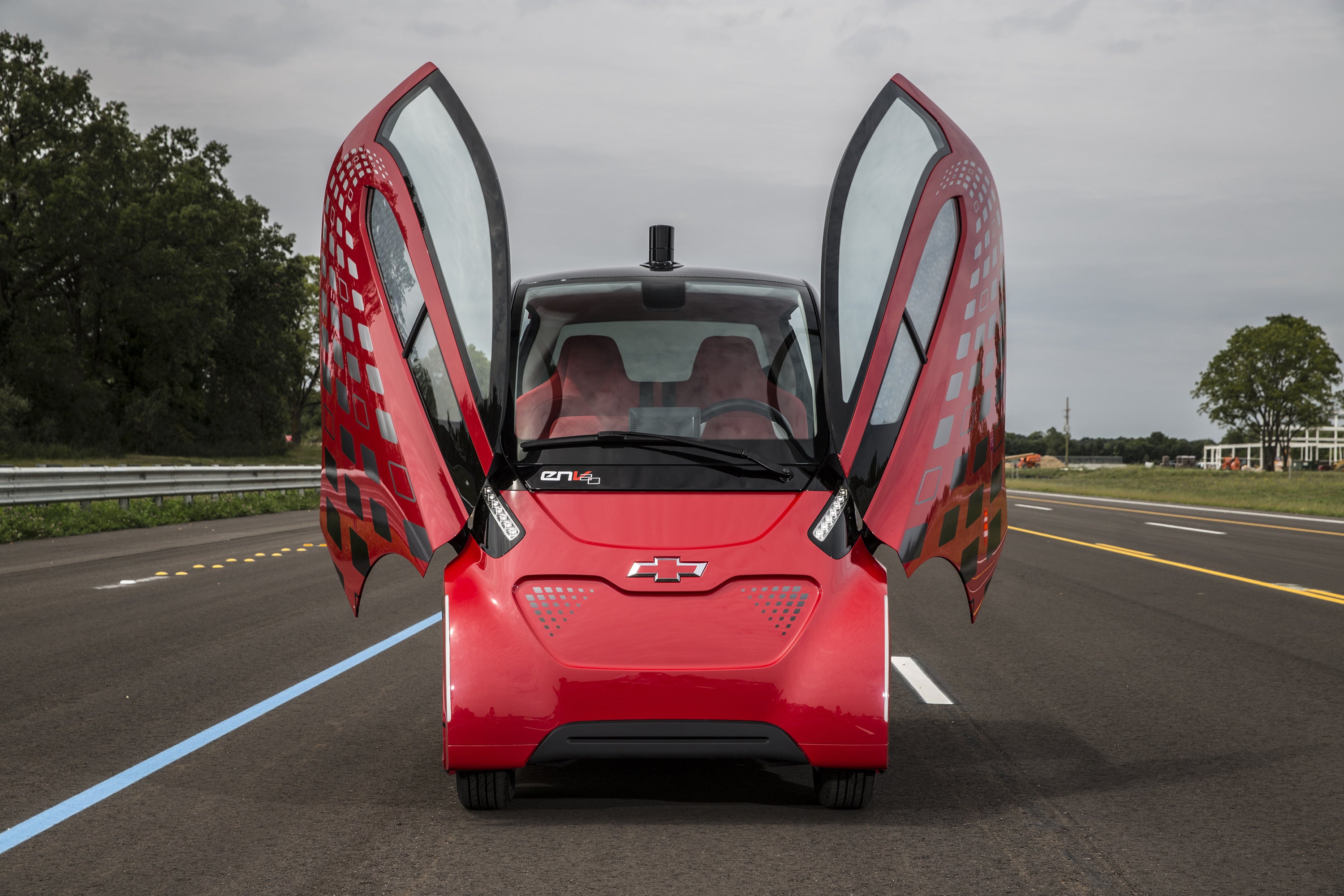 Chevrolet Electric Networked Vehicle 2 0 Concept Debuts In Detroit Pcworld