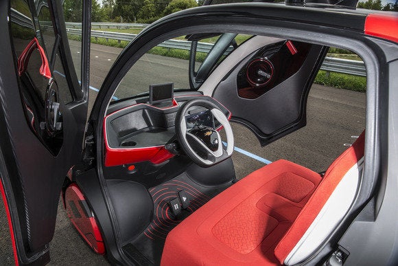chevrolet en v 2 side doors open