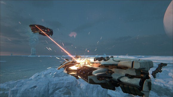 heavy support laser attack