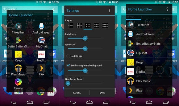 home button launcher
