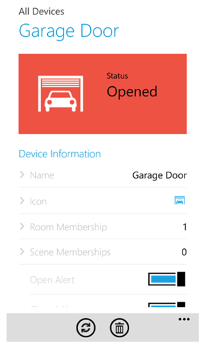 Windows Phone Insteon