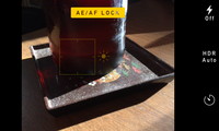 ios8 camera lock exposure