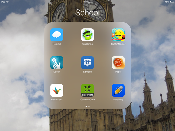 ipad apps school