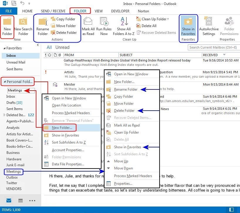 Folder Inbox Ru