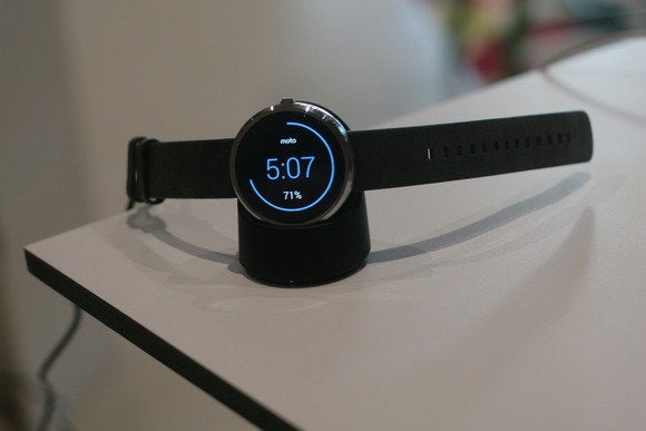 moto 360 charging