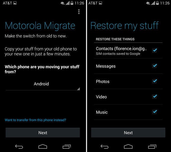 motox migrate