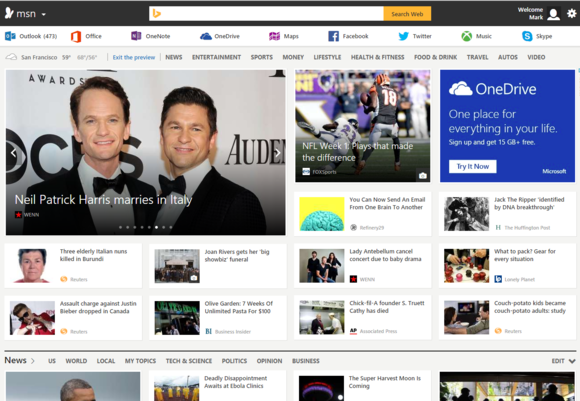 msn preview Microsoft