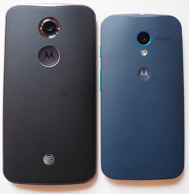 New Moto X Size