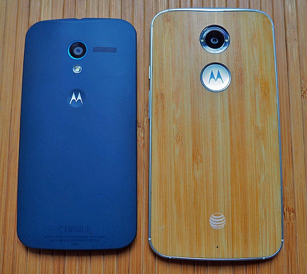 New Moto X vs. Original: Size