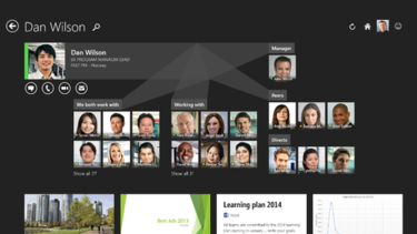office 365 delve people connections