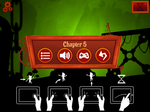 oscura touch controls