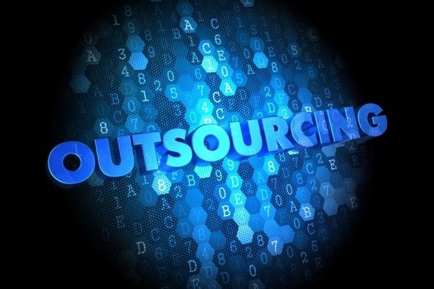 outsourcing blue glow