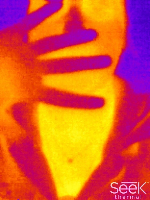 seek thermal selfie