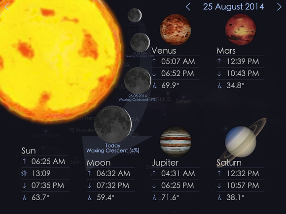starwalk today view