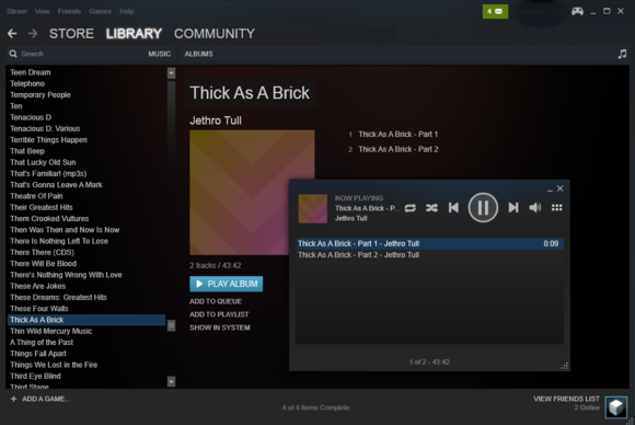 Steam Music