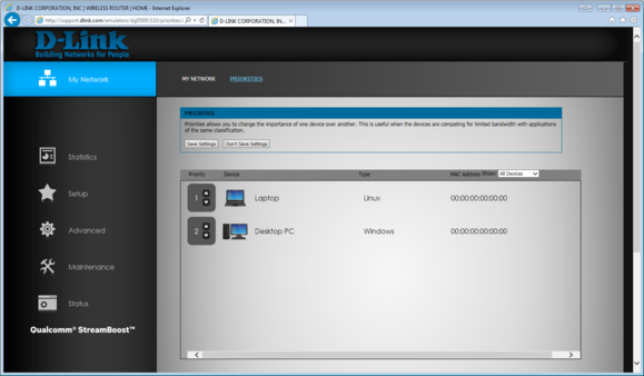 Router Quality of Service QoS