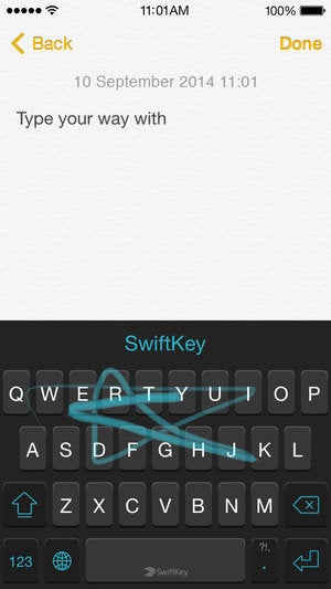 swiftkey screenshot 1
