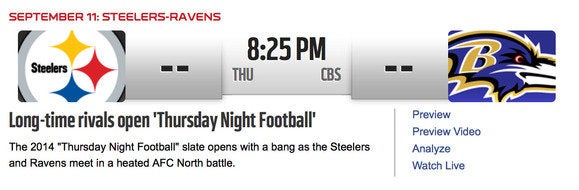 thursday night football