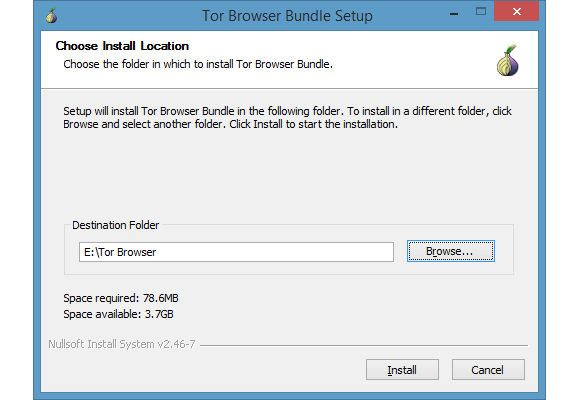 tor browser bundle setup