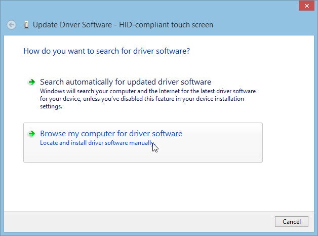 Hid touchscreen driver download windows 10