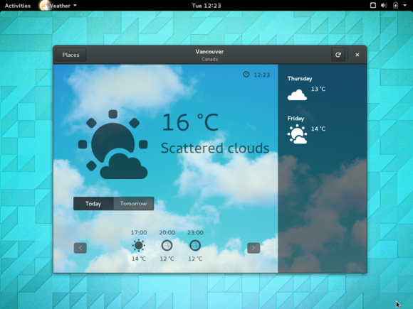 2 gnome 3.14 weather app