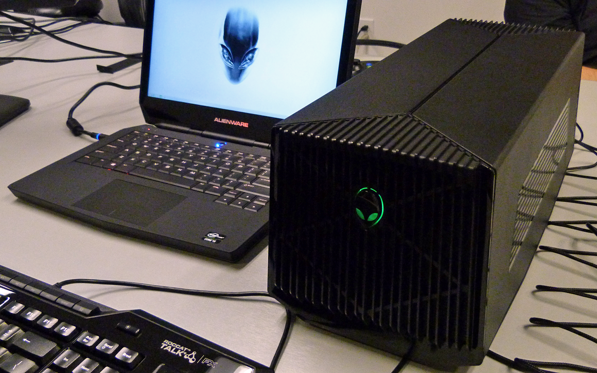Alienware Graphics Amplifier: Add a desktop video card to a laptop