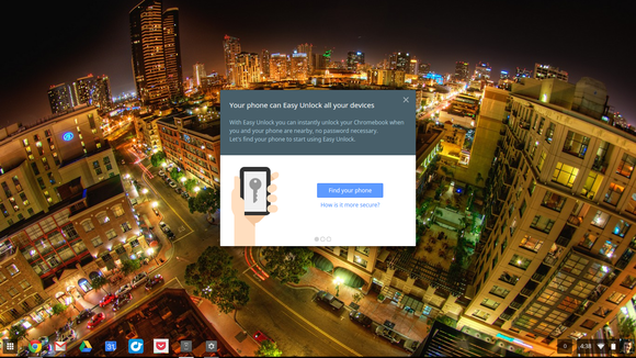 chrome os easy unlock