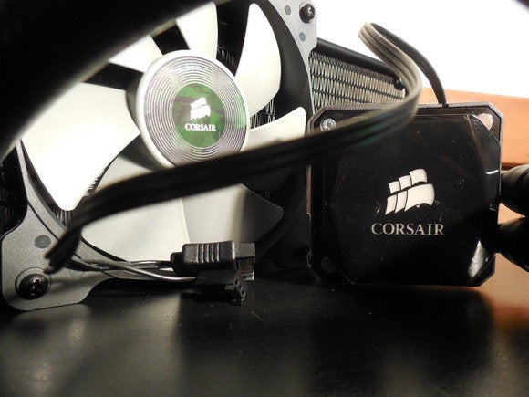 corsair h100i assembly