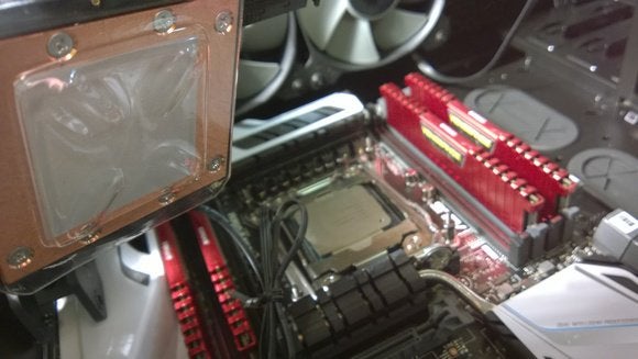 corsair h100i pump protection paste haswell e build