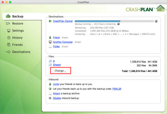 crashplan