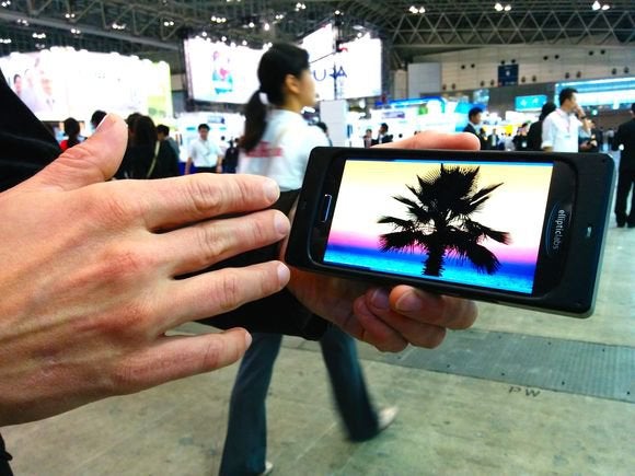 elliptic gesture smartphone