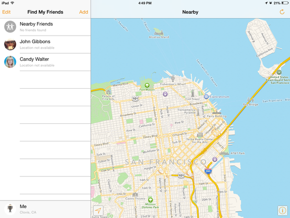 find my friends