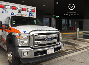 google glass ambulance glassware