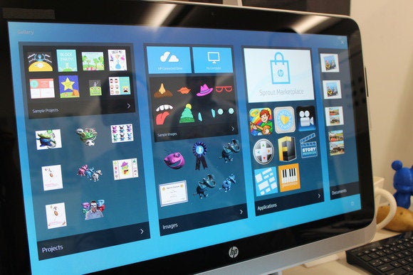 hp sprout display interface oct 2014