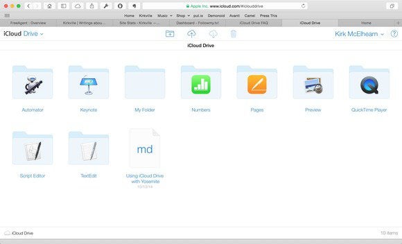 icloud drive web