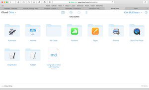 icloud drive web