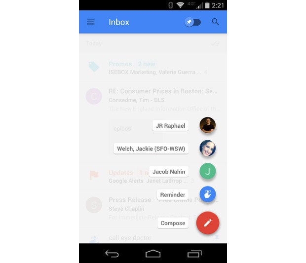 Inbox Google Compose