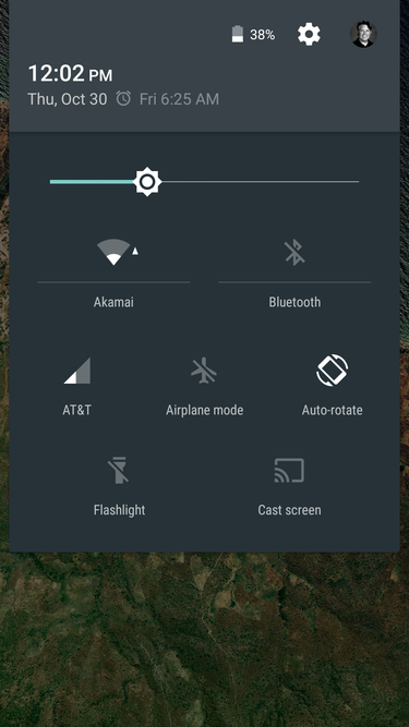 lollipop quick settings