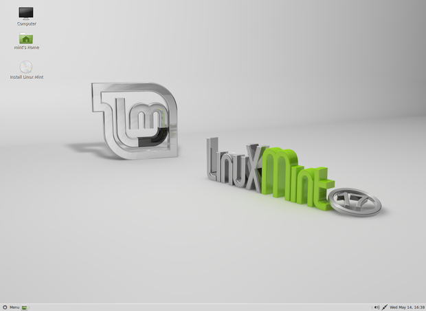 Linux Mint with the MATE desktop