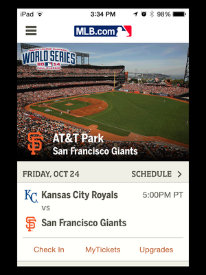 mlb at the park