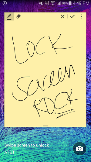 note4tips lockscreen